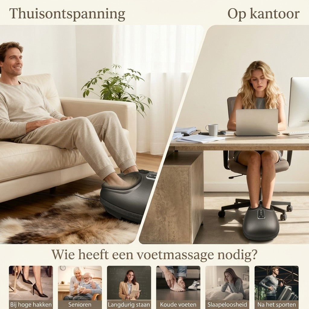 FootEase | Verlicht pijn, stijfheid en vermoeide voeten.
