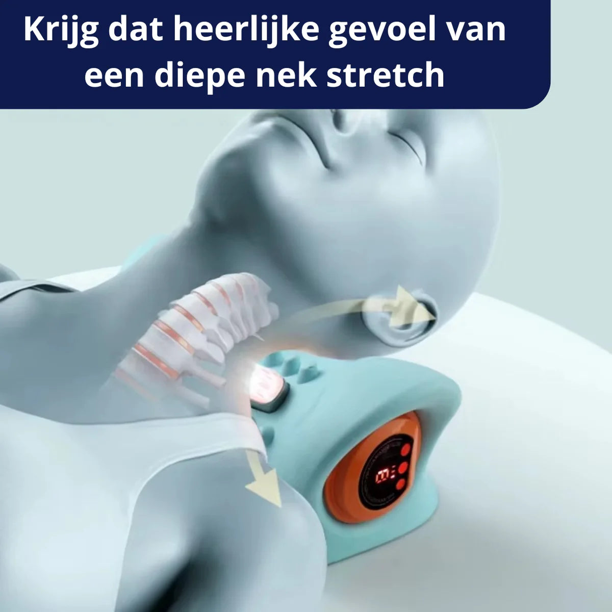 CalmNeck | Herstelt je natuurlijke nekhouding