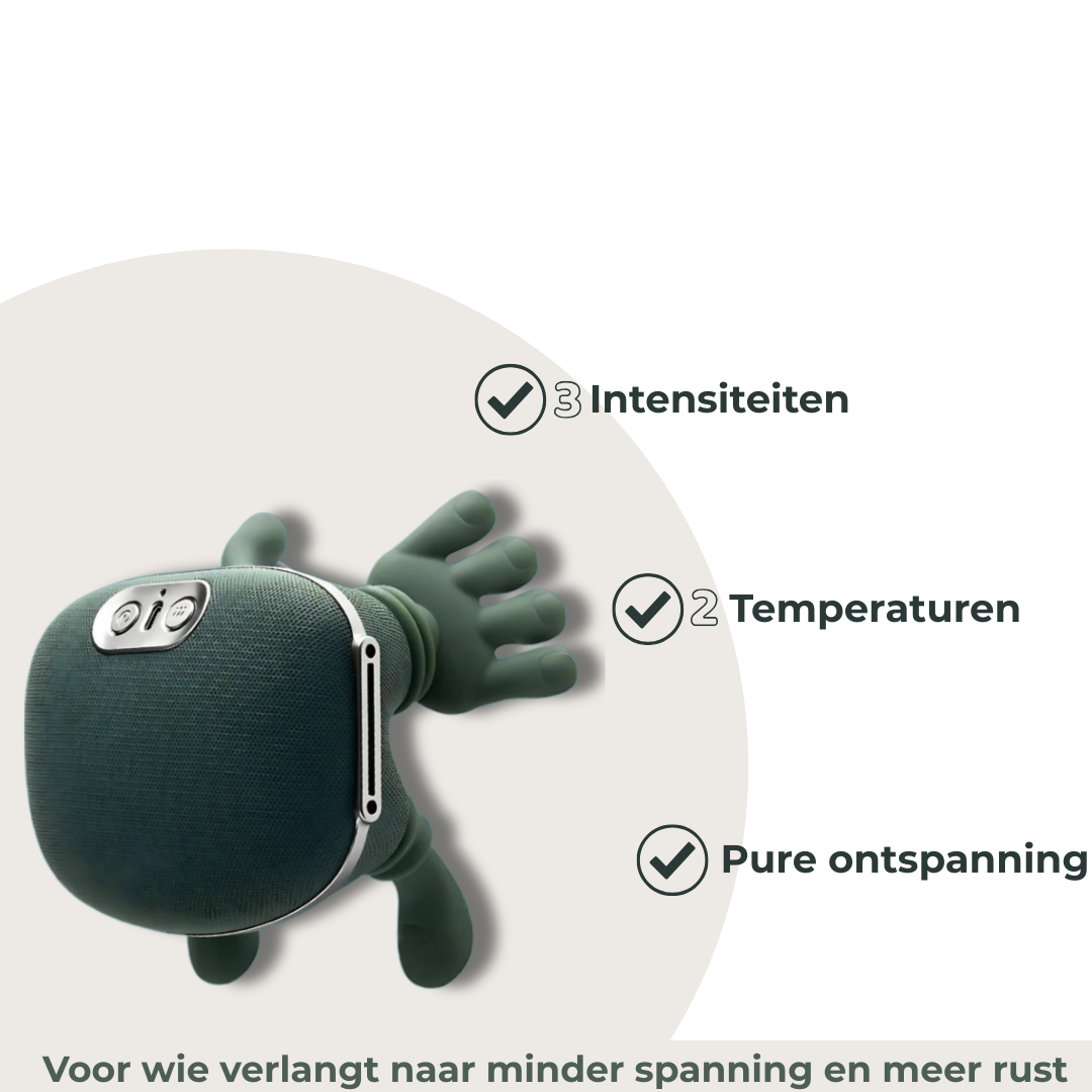 De originele MassageTurtle | Ontspanning voor nek & schouders