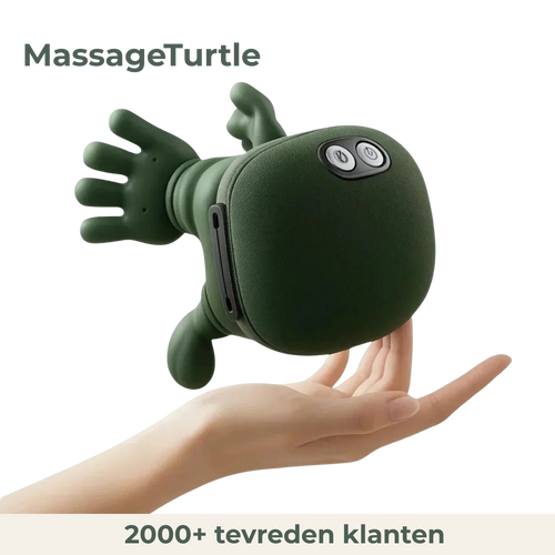 MassageTurtle | Brengt je spieren binnen minuten tot rust.